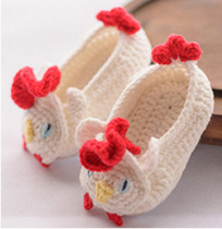 19 New cute chicken boat shoes crochet diagram shoe paper wool knitting hand diy Picture tutorial