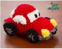 Cartoon Small Car Crochet Graph Decontrow Wool Thread Weaving Handmade DIY Electronic Photo Tutorial New Recommendation