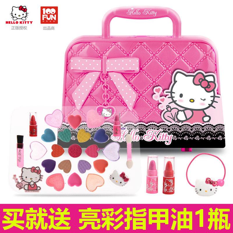 Girls Cosmetics Toys For Children S Makeup Box Pretend Play Sets