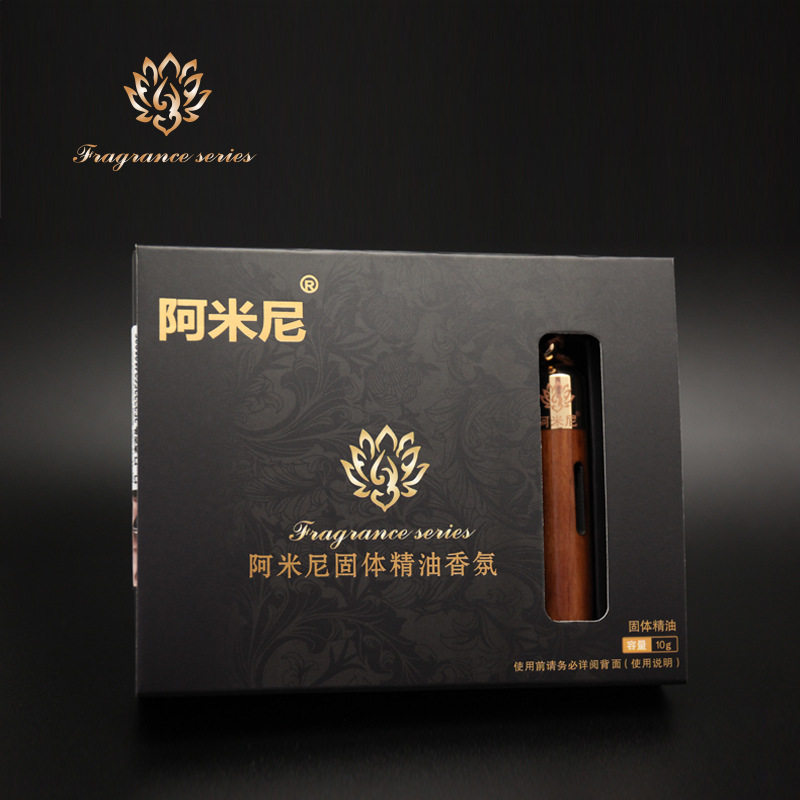 汽車內飾amini正品阿米尼香水汽車香水掛件新款花梨木精油掛飾