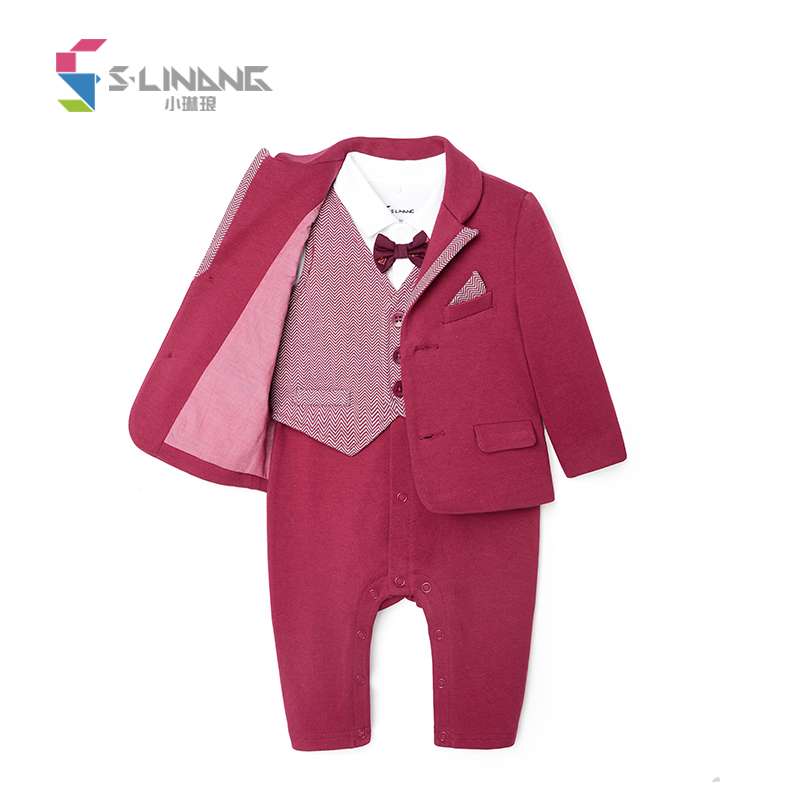 Xiao Lin-Lin rằm váy 100 ngày quần áo mùa xuân mùa thu nhỏ phù hợp với bé chiếc váy baby baby phù hợp với gió tiếng Anh