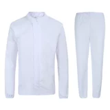 Летний белый комбинезон, дышащий лонгслив