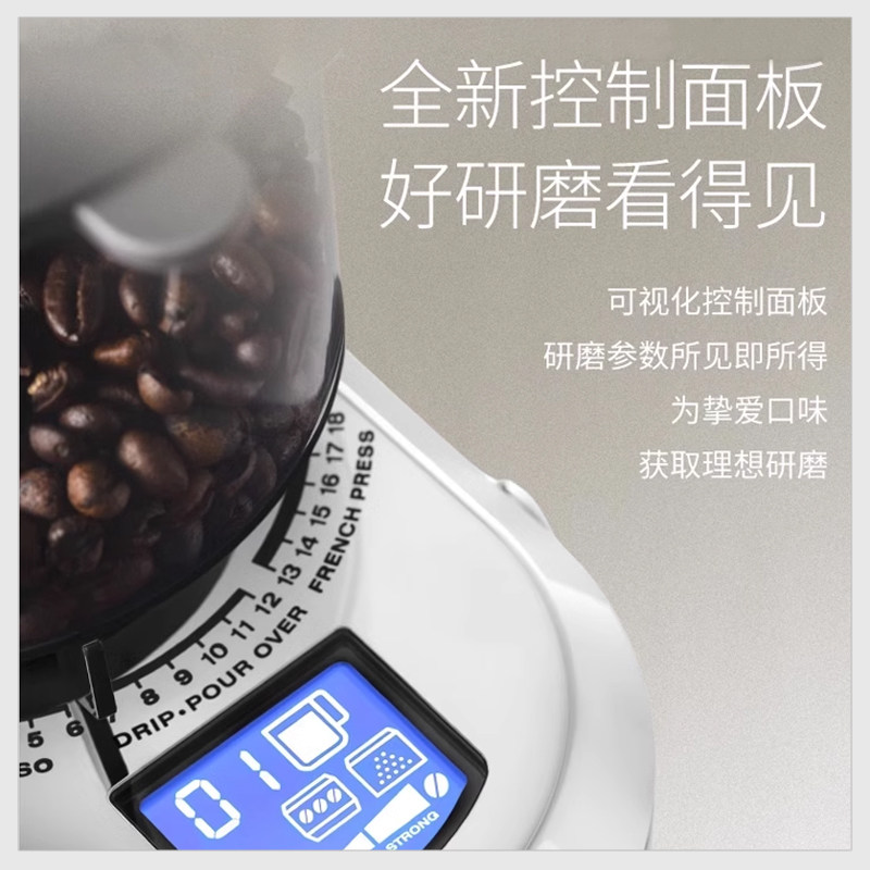 [New Year's Gift] Delonghi Ec885 Semi-Automatic Coffee Machine + Kg521 Electric Coffee Grinder Set