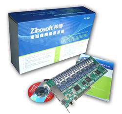 Original loaded Zibo ZS-3216 16-way phone recording card supports voice prompt and message function card