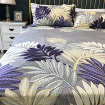 Old coarse cloth sheet All cotton Three sets thickened encryption single cannot afford ball Summer large bed Single single piece custom pure cotton
