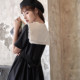 Original niche girly style Japanese dress Rite of Spring JK uniform sailor suit loose summer black slimming