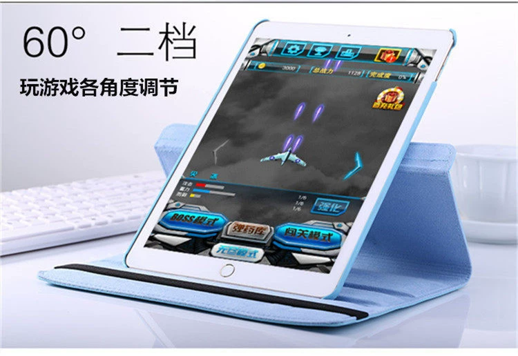 2017 New ipad vỏ bảo vệ 2017 mô hình pro 10,5 9,7 inch vỏ tablet của Apple a1822 xoay - Phụ kiện máy tính bảng giá đỡ ipad để bàn