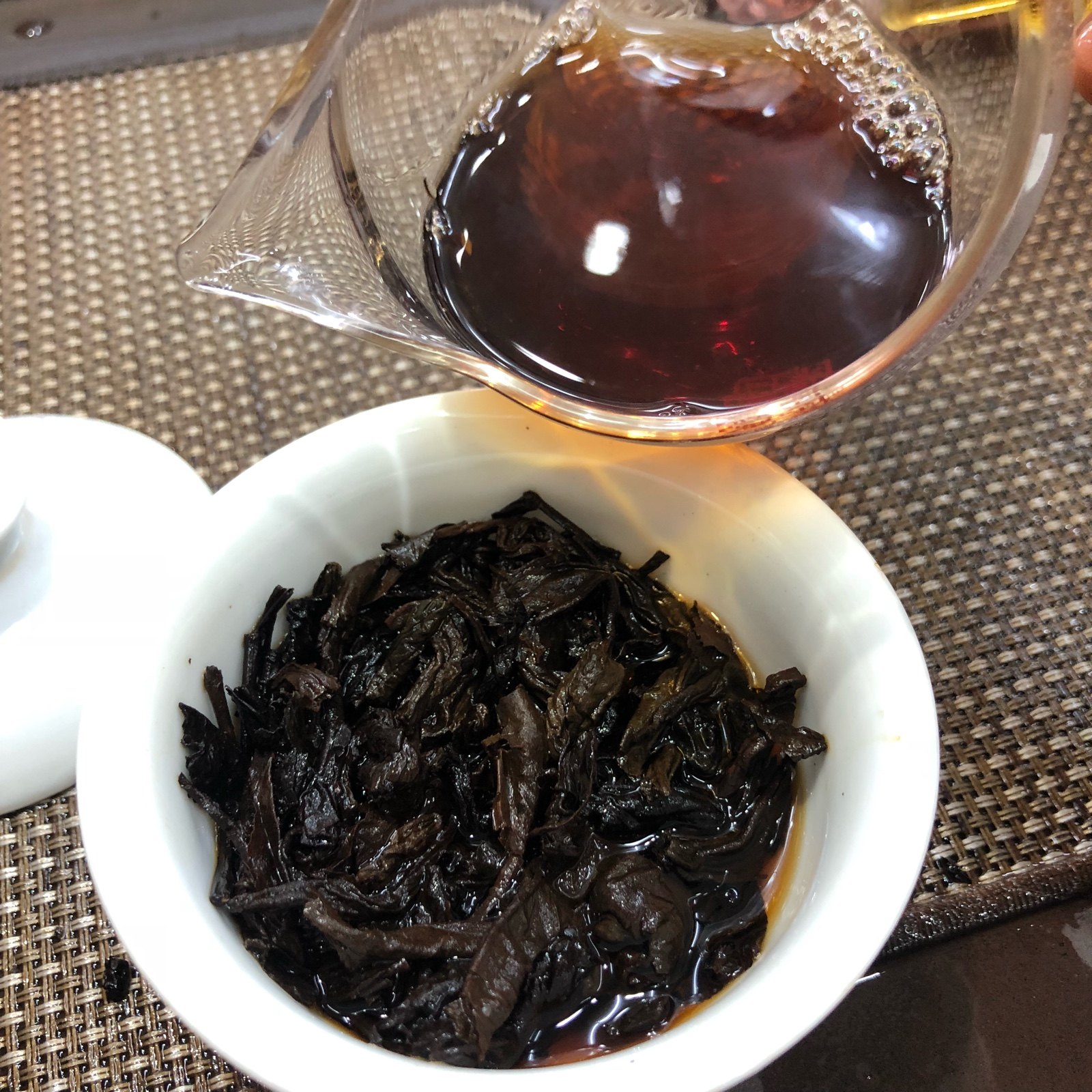 1999 Yunnan PU ERH TEA BRICK Classic 7581 Five Golden Flower CNNP Puer