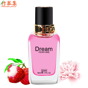 竹萃集追梦女士香水50ml 持久淡香清新牡丹睡莲麝香花香调诱惑