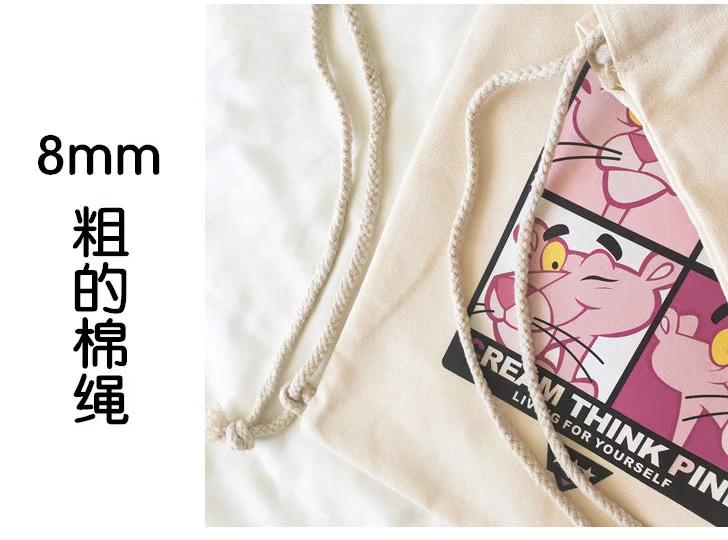 Túi vải sinh viên DrawString ba lô nữ Nhật Bản chùm ba lô phim hoạt hình anime mèo Hàn Quốc phong cách Harajuku balo cho bé