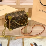 Универсальная сумка на одно плечо, 2023, из натуральной кожи