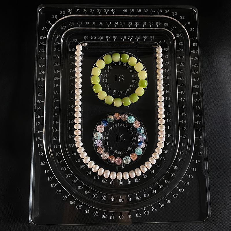 Transparent Acrylic Bracelet Bangle Bead Tray Jewelry Display Storage Stand Photo DIY Transparent Acrylic Bracelet Bangle Bead Tray Jewelry Display Storage Stand Photo DIY