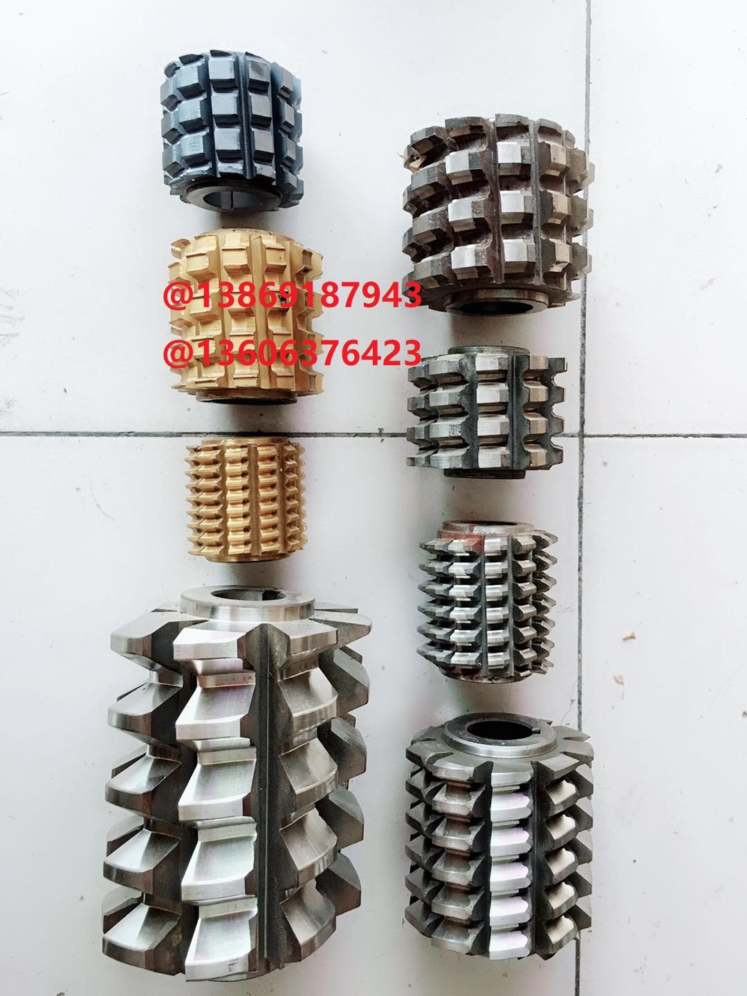 Spline hob Gear hob Rectangular spline Retention grinding sprocket hob various models complete Support customization