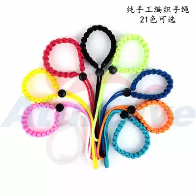 AturDive diving accessories Ding bar hand rope probe hand rope color bracelet belt hand woven anti-throw rope
