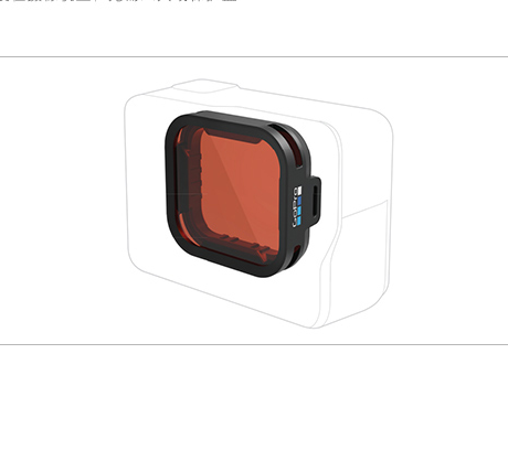 GoPro Deep Sea Diving Snorkeling Filter (for HERO5 6 Black) Action Camera Accessories