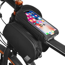 SAHOO Bike Riding Equipment Mountain Car Tube Bag Road Car Bag Detachable Touch Screen Mobile Phone Bag Waterproof