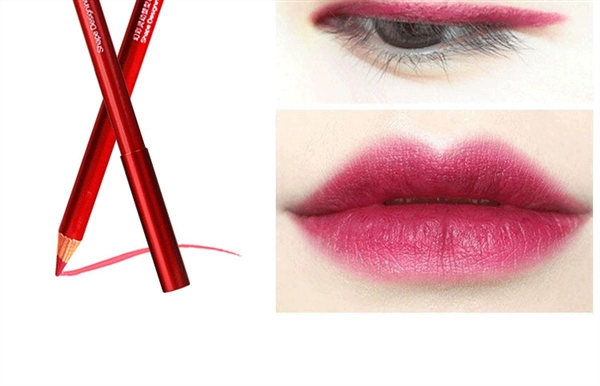 Lip liner chính hãng không thấm nước mail miễn phí flamingo chống thấm kéo dài xác thực không đánh dấu bộ son môi bút chì - Bút chì môi / môi lót chì viền môi