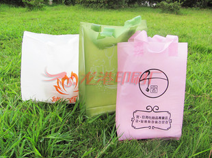 Clothing plastic bag customized handbag custom vest bag wholesale plastic bag ordered shopping bag printed t11