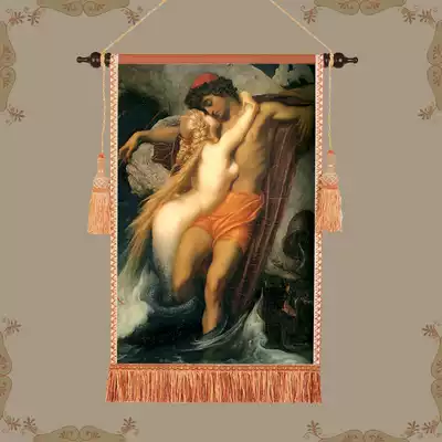 Photo tapestry Oil painting tapestry Painting meaning tapestry Decorative tapestry 36 inch refined oil canvas decorative tapestry