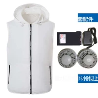 Белый вентилятор, батарея