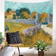 bức tranh sơn dầu Van Gogh trang trí các bức tường tấm thảm phòng ngủ phòng khách nền giường sofa hình nền sống khăn vải rèm - Tapestry Tapestry