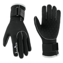  3mm diving gloves Winter swimming scratch-proof warm gloves Non-slip wear-resistant gloves swimming hand webbed