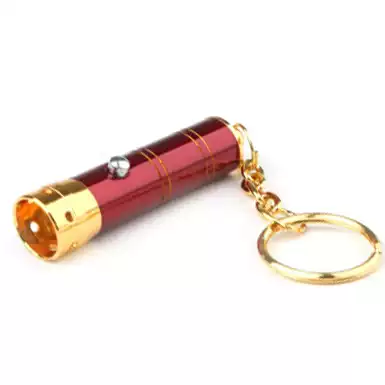 1 light 365nm Mini banknote detector keychain Banknote detector Portable invoice detector Check European and American orders Aluminum value-added