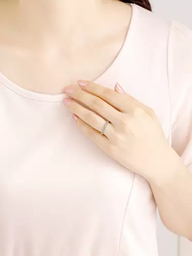 宝石矿工 Платиновое бриллиантовое обручальное кольцо, белое золото 18 карат