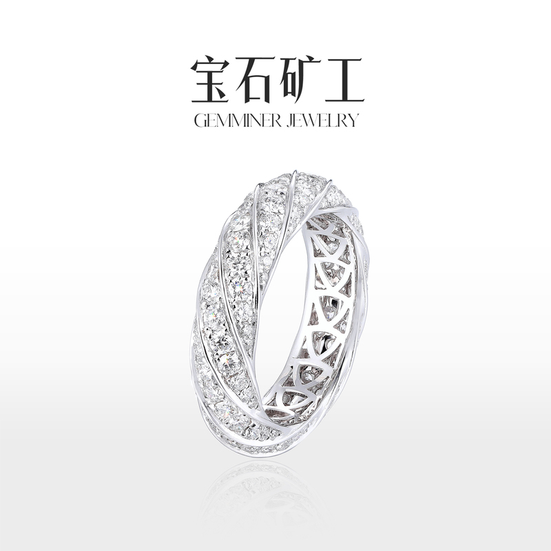 Gem Miner's Boss Lady Will Be Releasing New 18K Gold Colored Gemstone Rings on Saturday, May 2Nd, Including a 1 Carat Mobius Diamond Ring