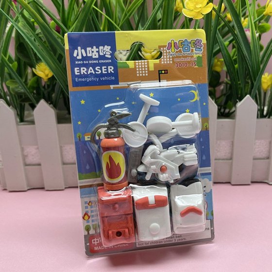 Cute cartoon creative Korean stationery children's eraser school supplies primary school students prizes food shaped toys