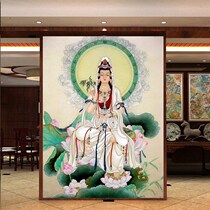 5D Buddhas diamond painting 2021 new full drill living-room with lotus Guanyin BodhisattBodhisattBodhisattva-point Brick Buddhist Series Cross Stitch