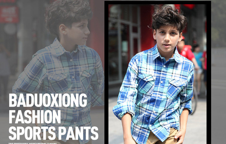 Chemise garcon à manche longue - Ref 2074669 Image 87