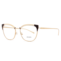 Prada Prada fashion trendy frame Metal myopia glasses Cats eye optical frame 62U