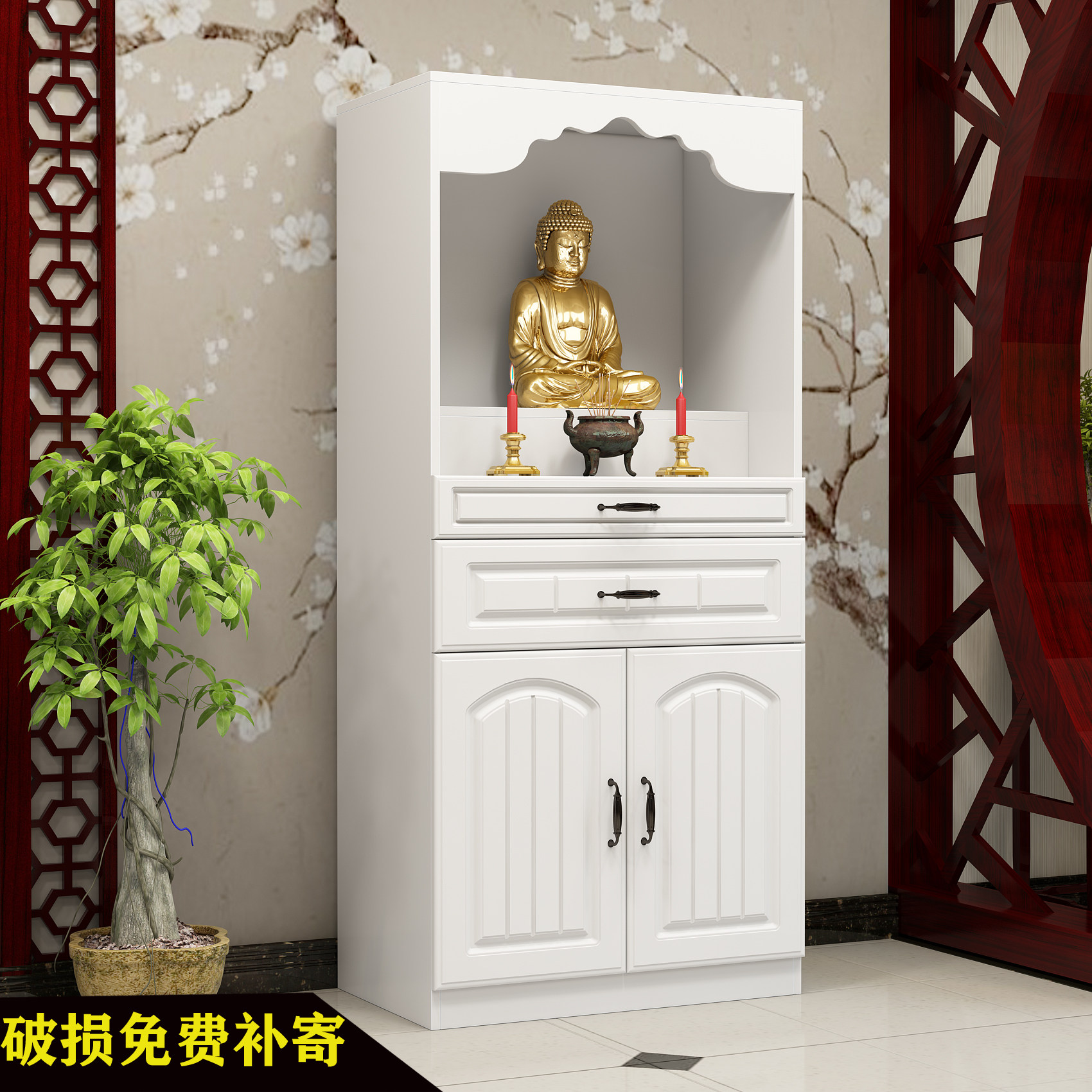 神台柜佛柜家用供奉台:如何选择一款既美观又实用的神台柜?-音乐枕-淘宝百科网