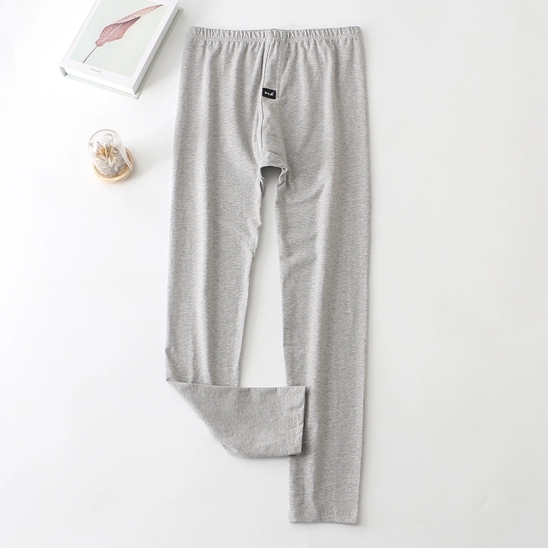 Quần cotton nam 100% Quần legging đơn nam Quần cotton mỏng Quần ấm cotton Quần cotton dày