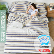 Tuyết sóng fox rửa nước cotton bẩn túi ngủ đôi khách sạn duy nhất ngủ người lớn chống bẩn sheets du lịch quilt bìa xách tay