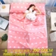 Du lịch qua túi ngủ bẩn di động trong nhà đôi khách sạn đơn tấm du lịch dày twill quilt cover