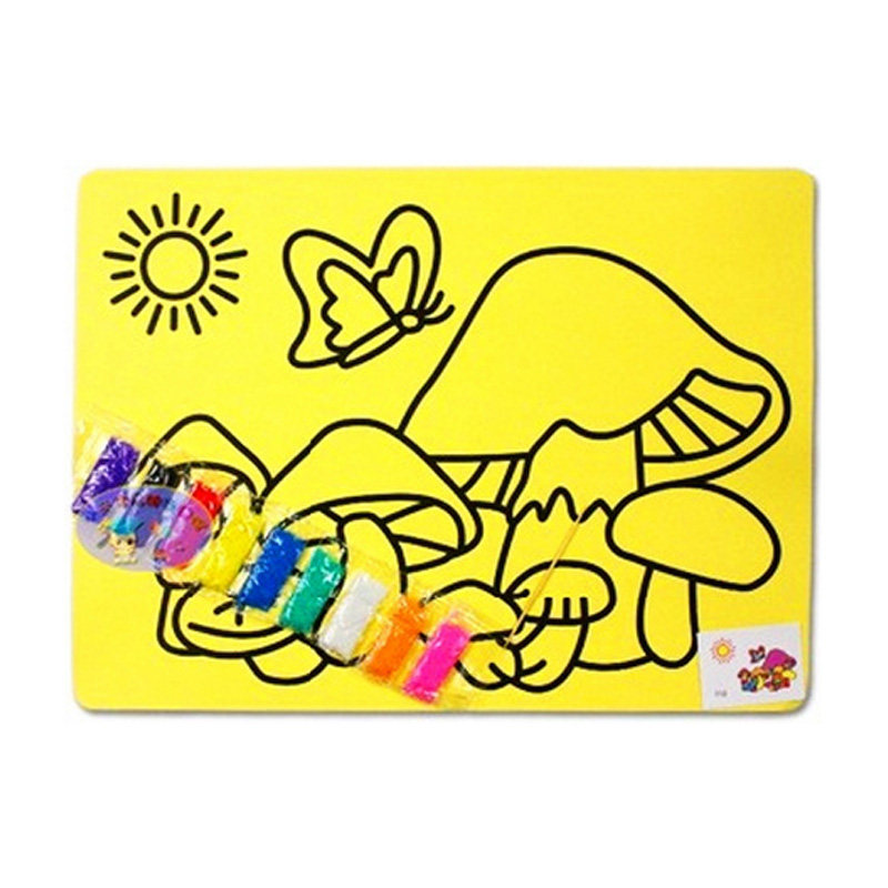 15 large sand paintings, sand paintings, glue paintings with 10 color