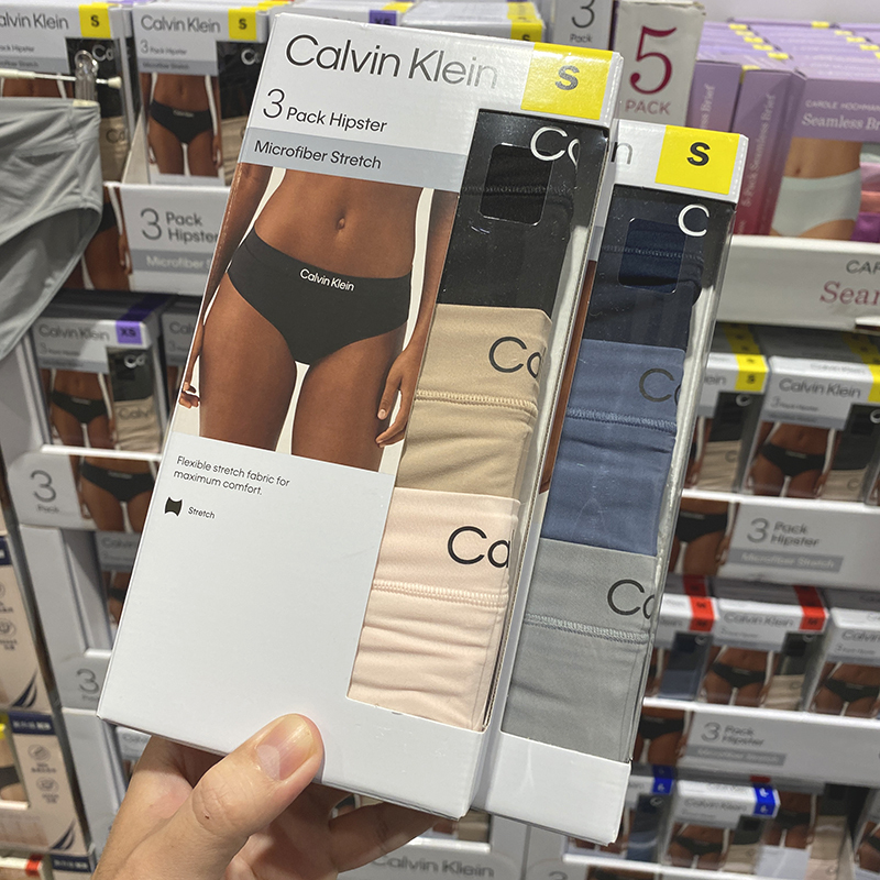 Imported Ck Women's Letter Print Briefs Calvin Klein Low-Rise Classic Bikini Costco Imported Ck Women's Letter Print Briefs Calvin Klein Low-Rise Classic Bikini Costco