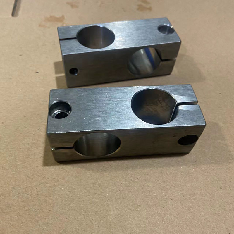 Stainless steel cross - type connector Cross - connector block vertical connector photoshaft lock fixed clamp cross clamp