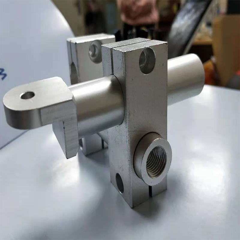 3D printer accessories optical axis new cross clip seat block fixed aluminum strip cylindrical connector head bracket fixed frame