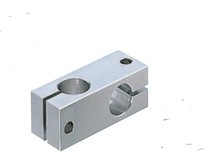 Cross fixing clamp stanchpin fixed clamp double-hole shaft clamp cross connecting piece optical axis joint