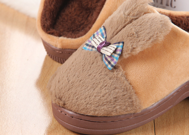 Pantoufles enfants en suède pour hiver - Ref 1007276 Image 19