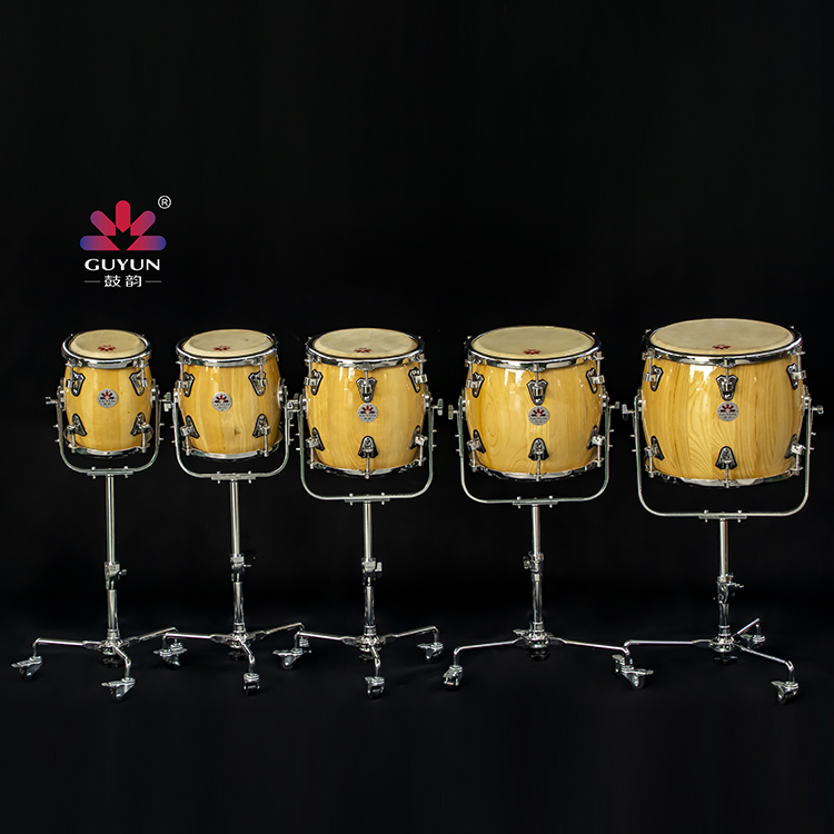 Drum rhyme five-tone drum (p5dyd) factory direct sale log color electroplating stretch ring monomer frame five-tone
