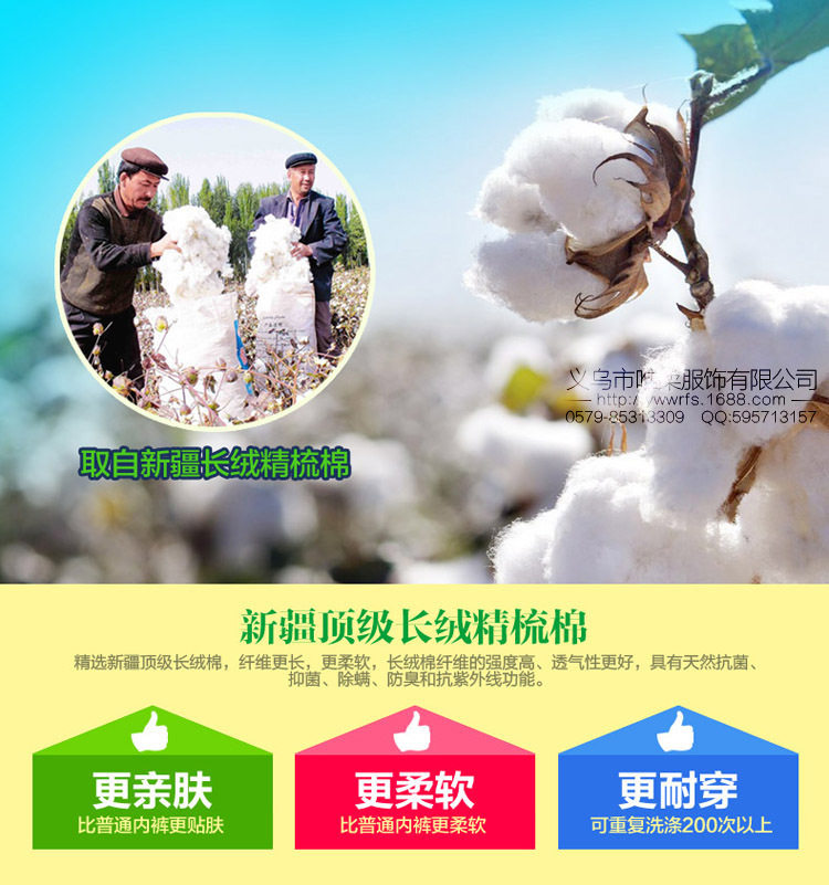 Slip en coton - Ref 644309 Image 9