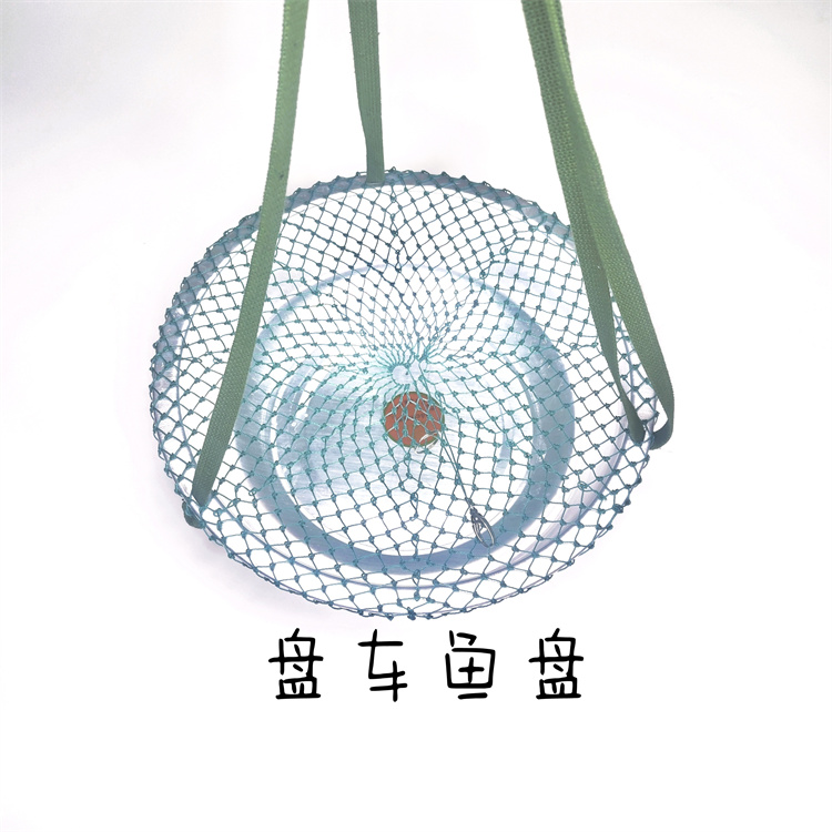 In 2022, the new pure hand hand - woven stream outdoor fishing pot function handbasin fishing pot fishing gear