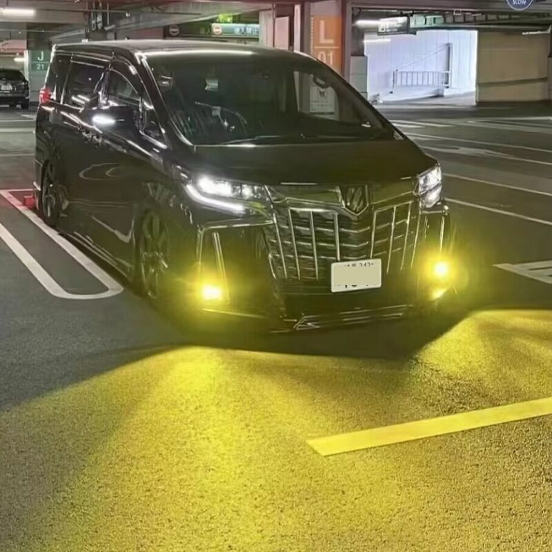 埃尔法ALPHAR皇冠威尔法LED黄金光雾灯，改装升级必备！🌟-雾灯-淘宝好物网