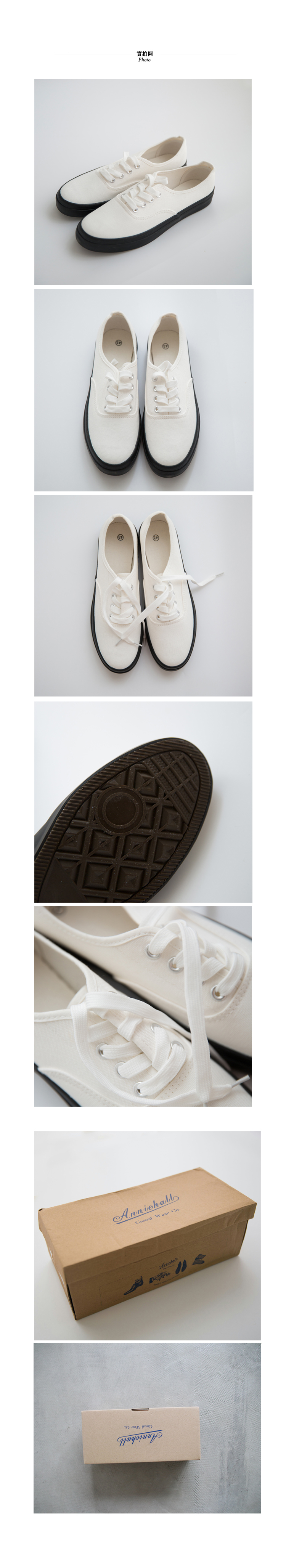 Giày trắng lưu hóa Kurume Okayama Giày lưu hóa giày vải thấp Giày đế đen đế nhỏ - Plimsolls giay the thao nam nike