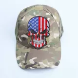 Череп, нарукавная повязка на липучке, тактический значок, с вышивкой, Великобритания, США, Франция, Россия