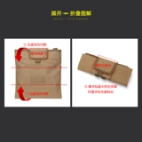 Тактическая универсальная сумка для хранения, складная портативная поясная сумка